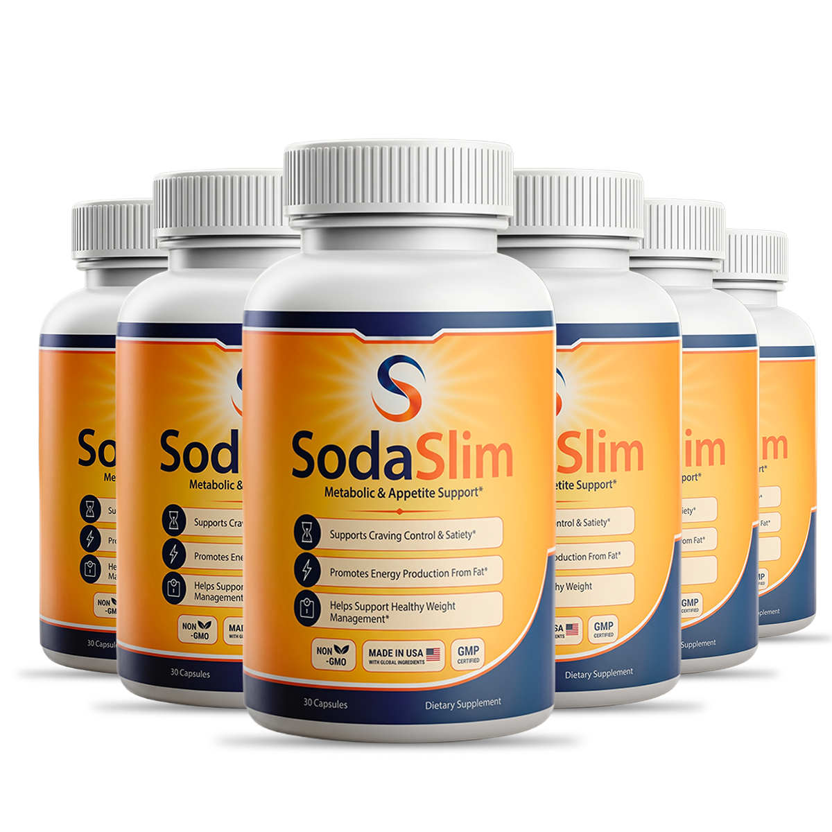 6 bottles of SodaSlim